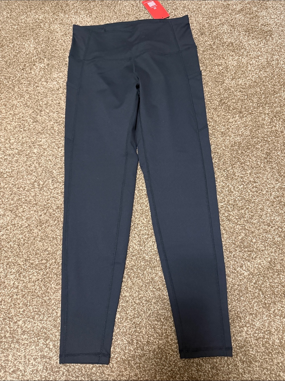 High-Waist Black Leggings
